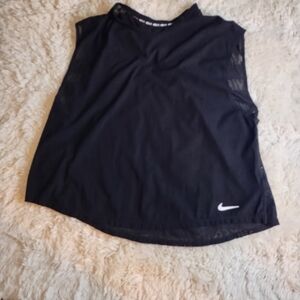 Nike Women's Black Muscle Tee